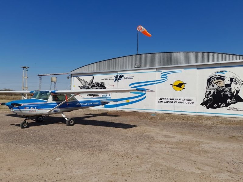 El aeroclub San Javier celebra sus 70 años de historia
