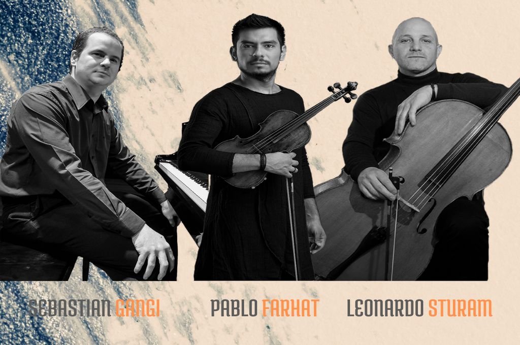 El trío FSG de piano, violín y cello trae su homenaje a los grandes compositores argentinos