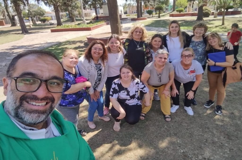 La comunidad católica de López honró a su patrono y protector San Fermín