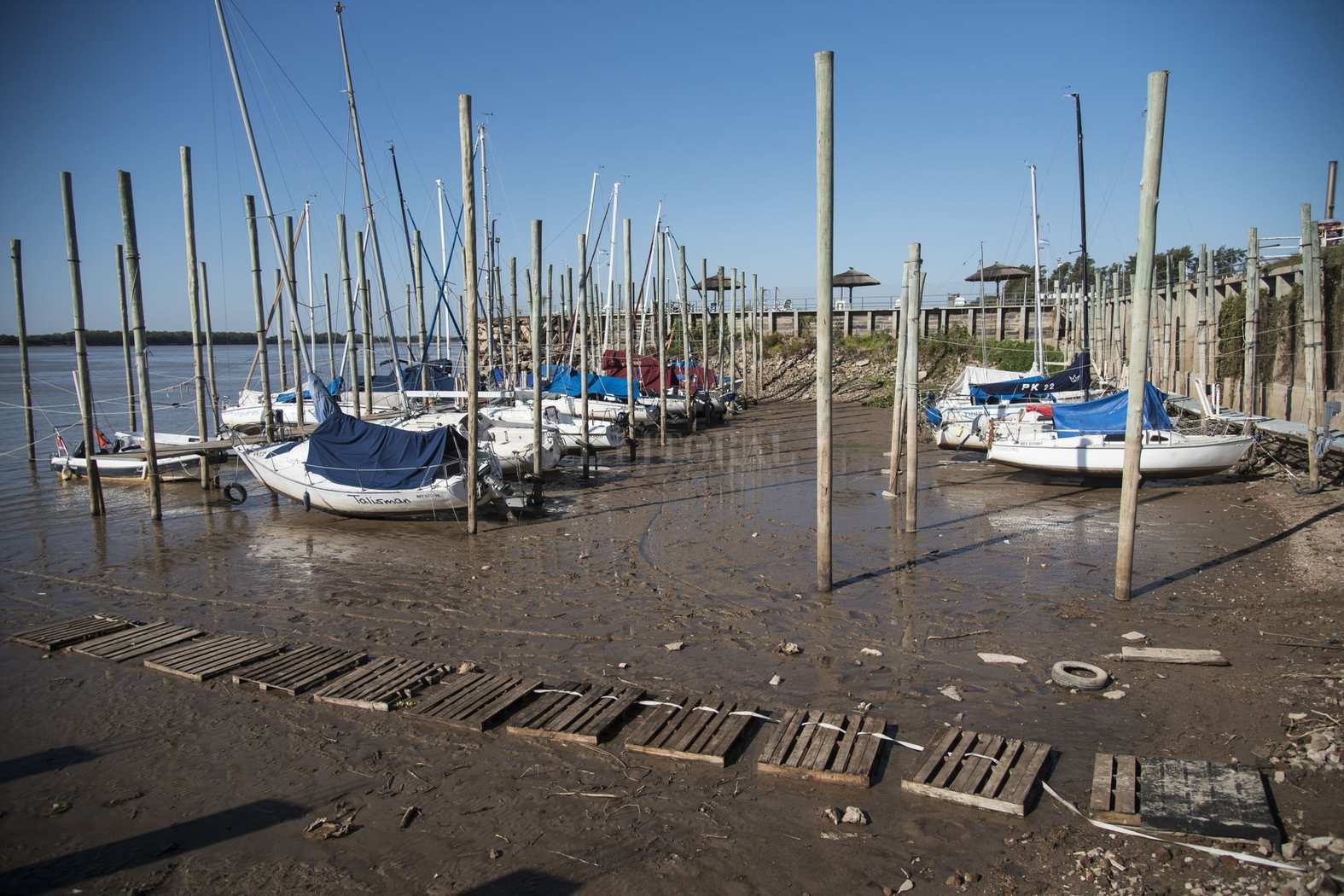 La bajante del Paraná también se hace sentir en Rosario