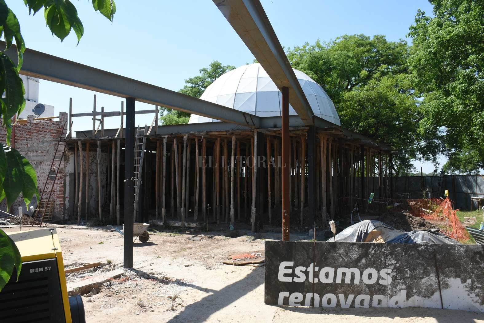 La obra del CODE otra vez en marcha: mirá las fotos