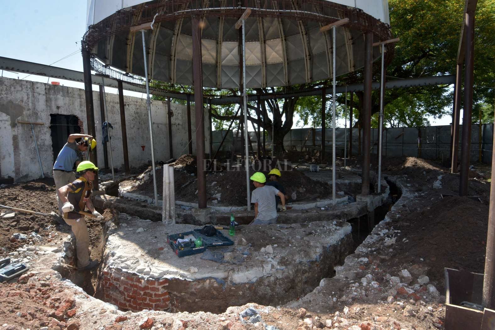 Fotos: mirá el avance de obra del planetario digital en el CODE