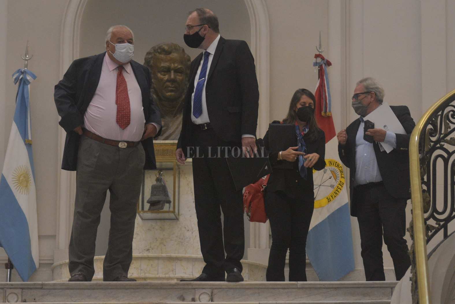 Junta Provincial de Seguridad. Los que participaron de la reunión