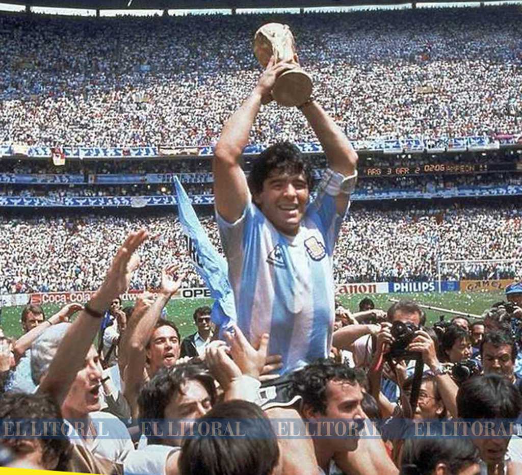 Diez fotos memorables de Maradona