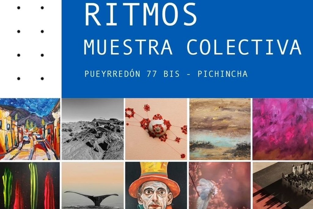 Ritmos: una muestra colectiva de fotografía, pintura y arte tridimensional