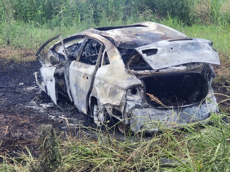 Trágico accidente en la ruta 80S: despiste, incendio del vehículo y una víctima fatal