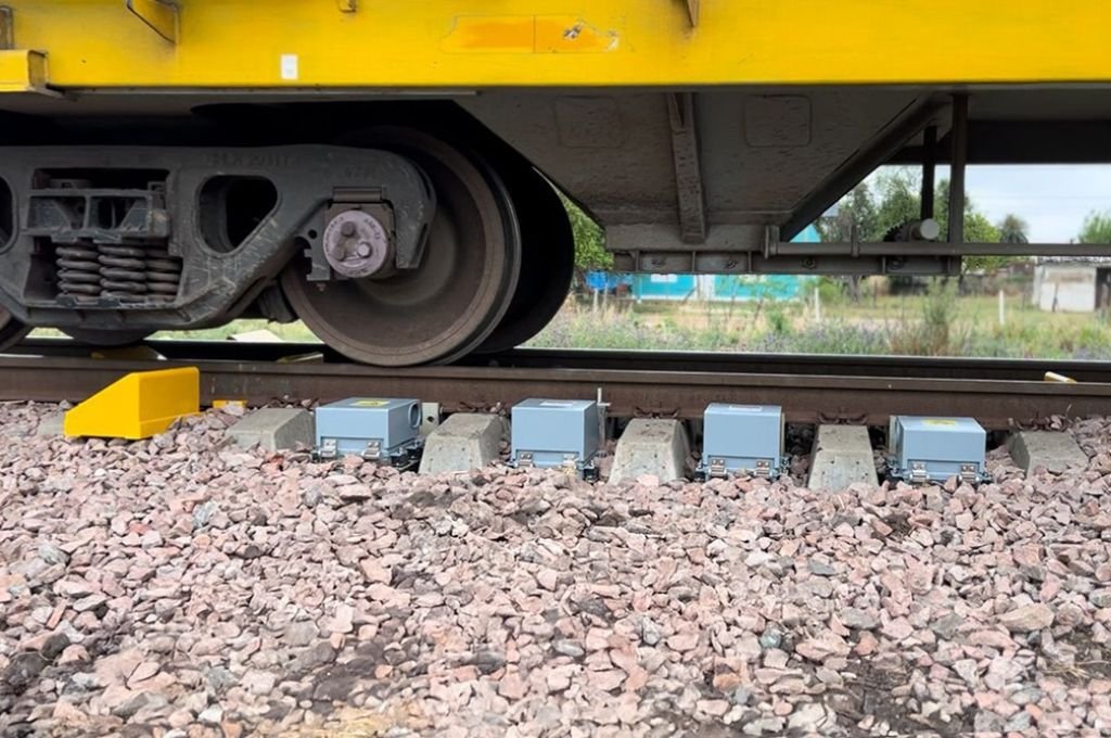 Detectores de temperatura: prueban un sistema único en el país en vías de San Cristóbal
