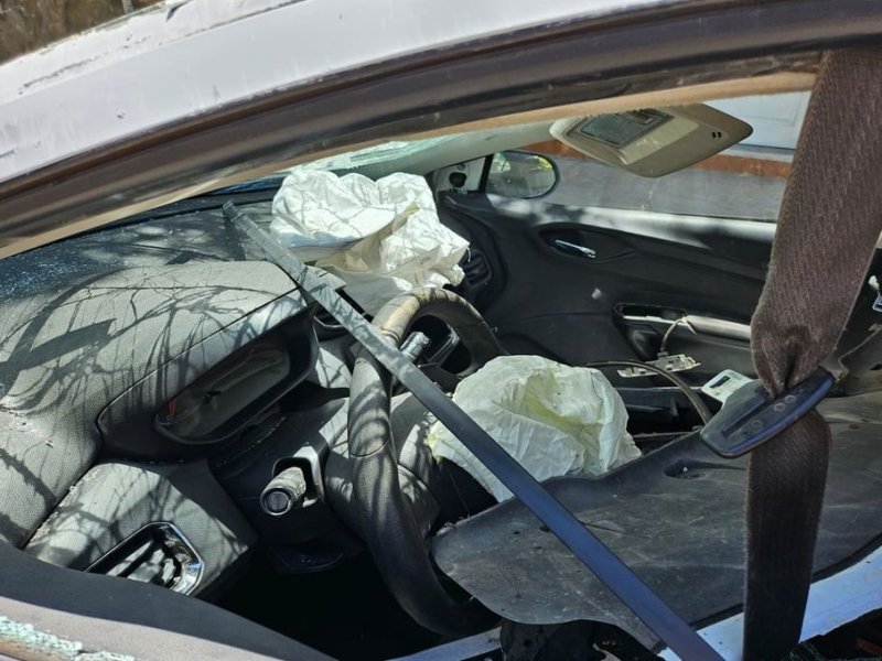 Siniestro vial en el macrocentro de Casilda