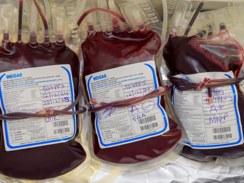 Aseguran que en verano es difícil cubrir el stock de sangre en hospitales