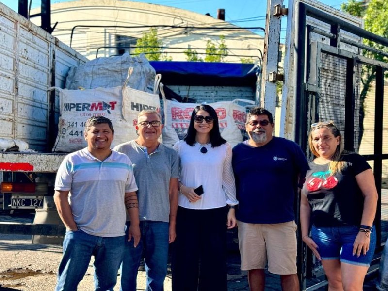 Recuperadores urbanos recolectaron más de 110 kilos de aluminio reciclable
