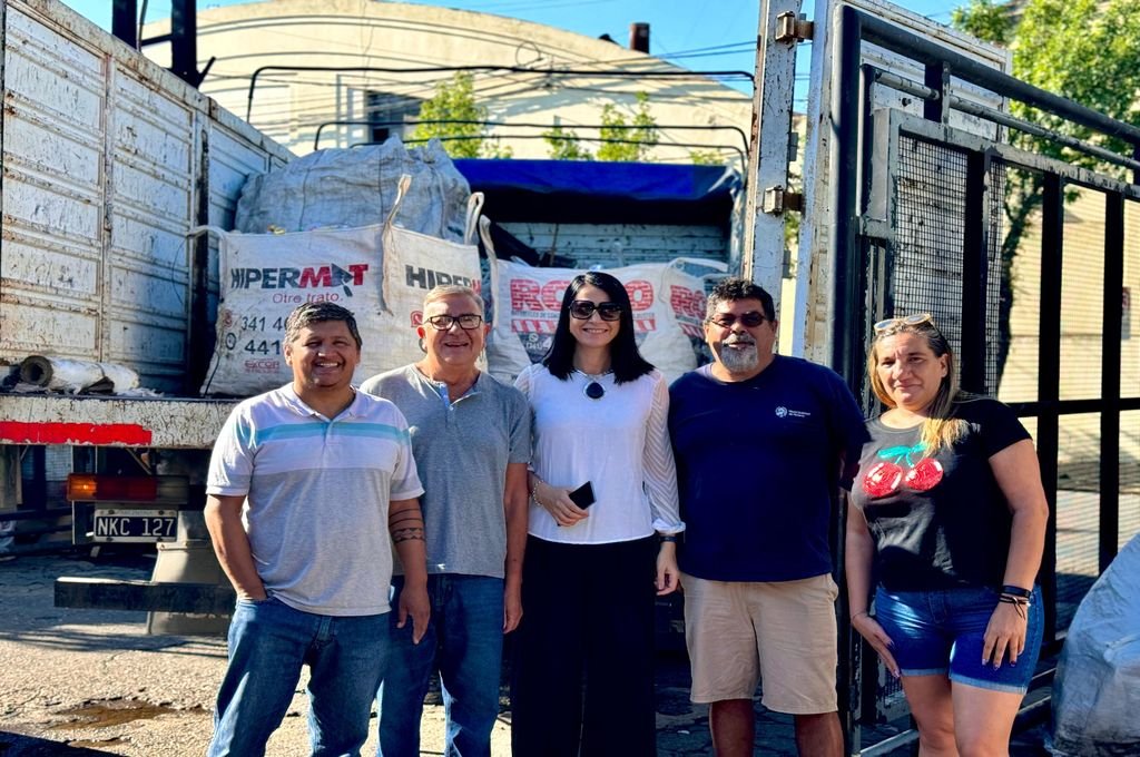 Recuperadores urbanos recolectaron más de 110 kilos de aluminio reciclable