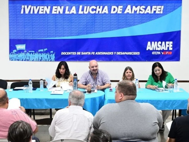 Tras rechazar la oferta salarial, docentes públicos santafesinos lanzaron un paro