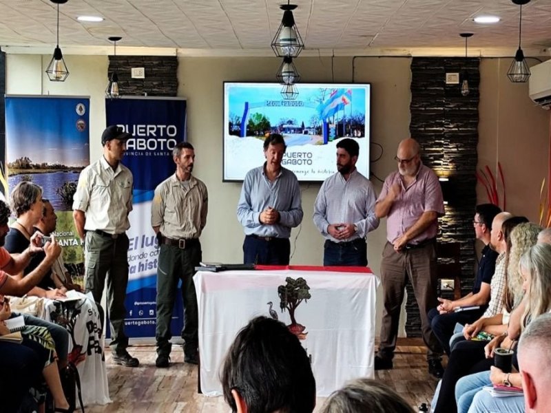 Puerto Gaboto fue sede del primer encuentro del año del Sitio Ramsar Delta del Paraná