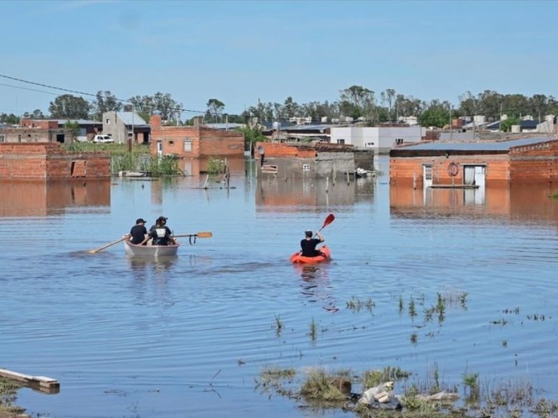 La localidad de San Agustín organiza una colecta solidaria para los afectados por las inundaciones en Bahía Blanca