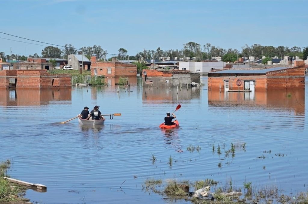 La localidad de San Agustín organiza una colecta solidaria para los afectados por las inundaciones en Bahía Blanca