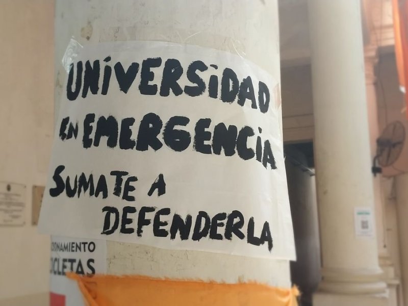 Ratificaron el paro nacional de las Universidades Públicas