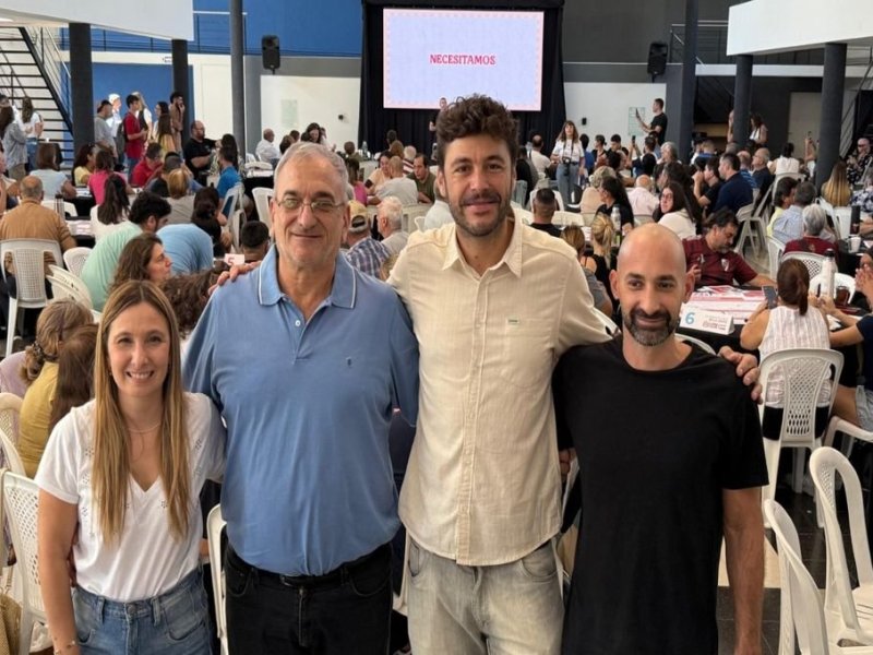 Chivallero y Calvo acompañaron a Juan Monteverde en La Constituyente de la gente