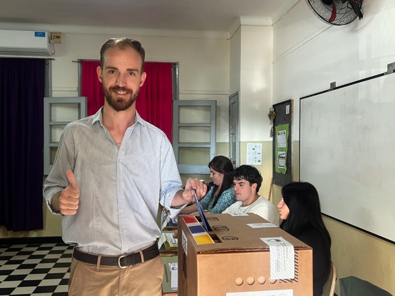 Elecciones en Rafaela: Bryan Mayer le ganó a Mársico y es el segundo más votado