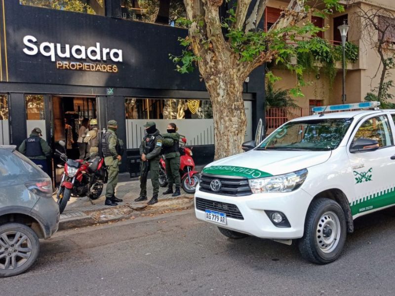 Rosario: allanaron una inmobiliaria céntrica por lavado de dinero y operaciones sospechosas