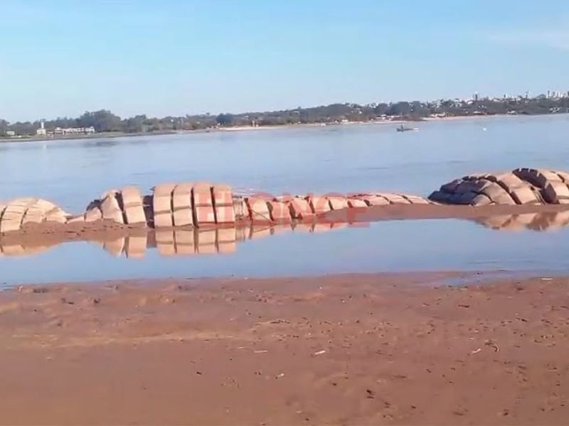 Alertan que la manta protectora del Túnel Subfluvial quedó nuevamente al descubierto