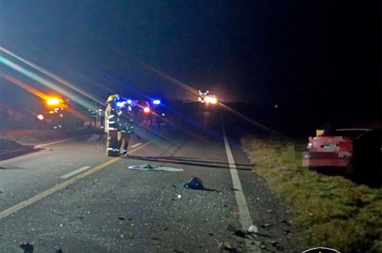 Accidente fatal en ruta 18: un auto y una camioneta chocaron y dos hombres oriundos de Diamante murieron