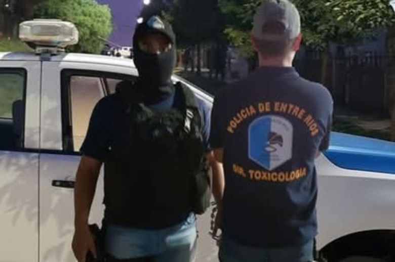 Allanamientos por narcotráfico en Chajarí y zonas aledañas: detuvieron a cuatro personas