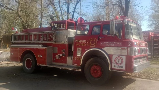 Bomberos Voluntarios de Funes apadrinarán a sus pares de Maciel