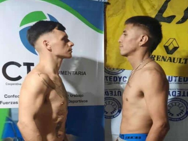 Martínez y Garateguy, protagonistas de una velada boxística en Paraná