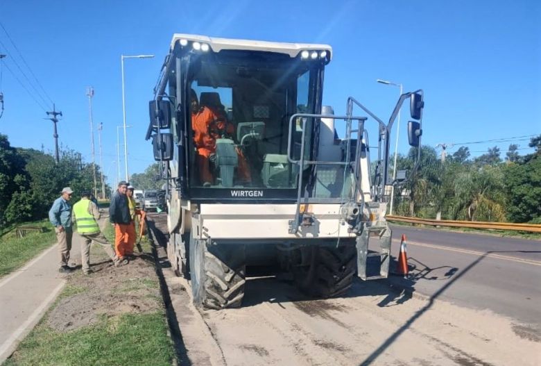 Reconquista: Vialidad Nacional avanza con la reparación de la RN 11