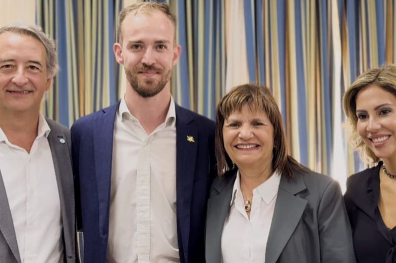 Mayer suma refuerzos en Castellanos: se reunió con la ministra Patricia Bullrich