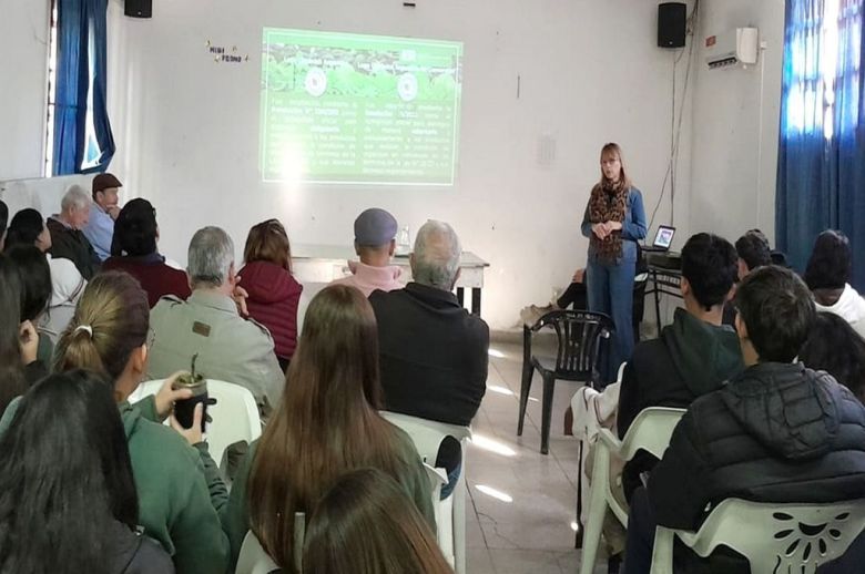 Encuentro de capacitación en producción orgánica en Villaguay