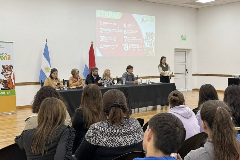 Se presentó la edición 2025 del Senado Juvenil en Villaguay