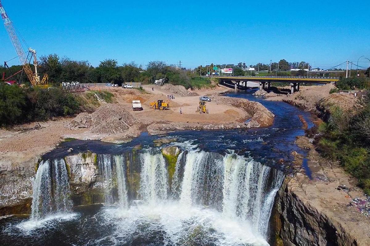 Cascada del Saladillo: se iniciará la segunda etapa de la obra hídrica