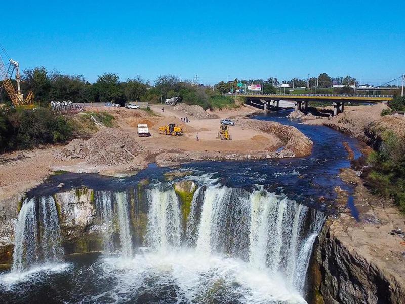 Cascada del Saladillo: se iniciará la segunda etapa de la obra hídrica