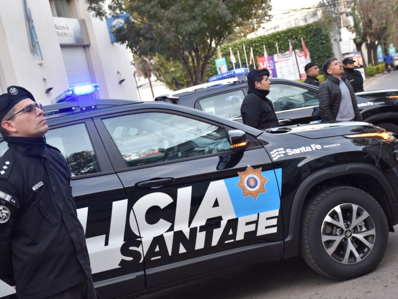 Refuerzan la seguridad del departamento Iriondo, con más móviles y firma de convenios