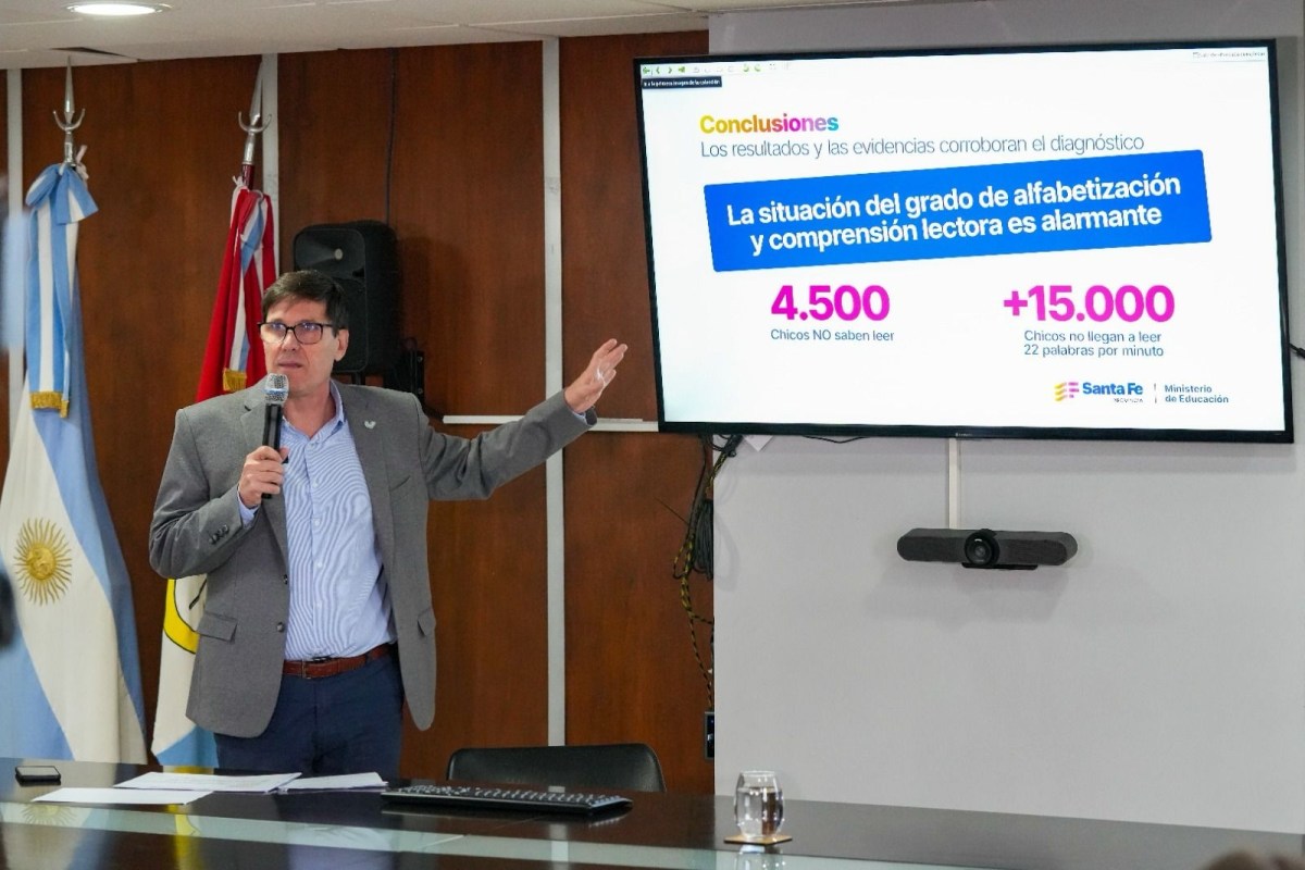 Relevamiento educativo: sólo el 23% de los alumnos de La Capital lee con fluidez