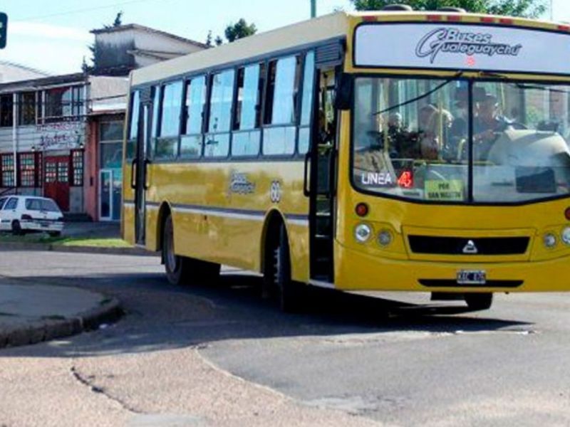 Aumenta el boleto de colectivo en Gualeguaychú: pasará a costar .394