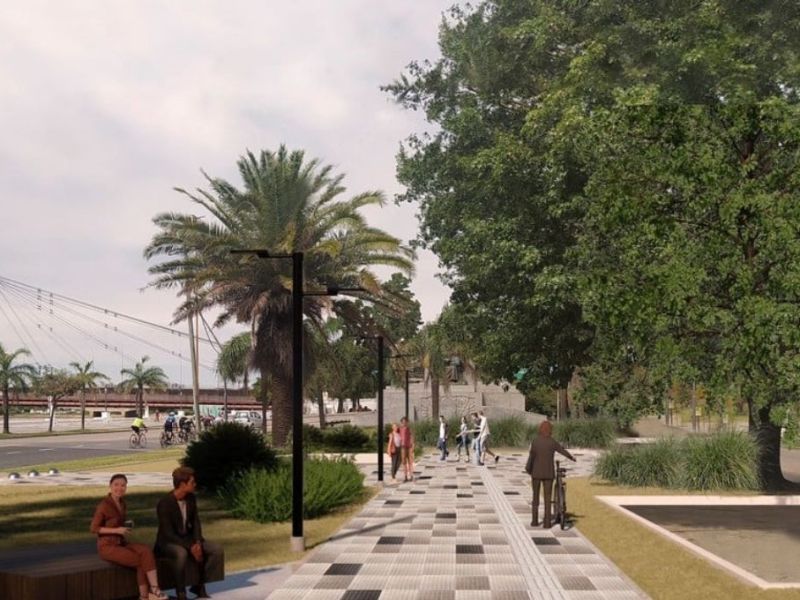 Santa Fe: se adjudicó la puesta en valor del cantero central de la Avenida 7 Jefes en la ciudad