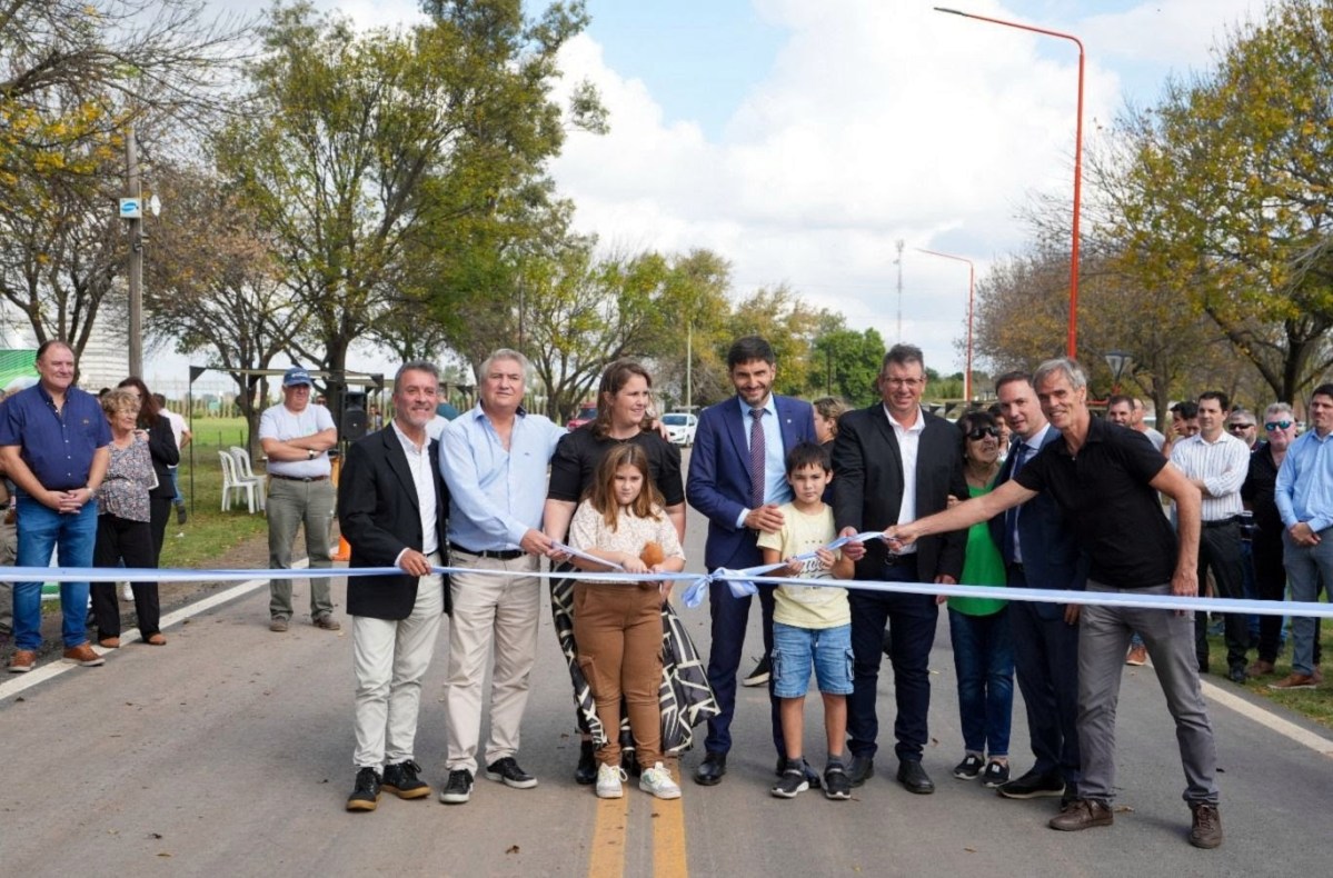 Se repavimentaron tres tramos de rutas santafesinas