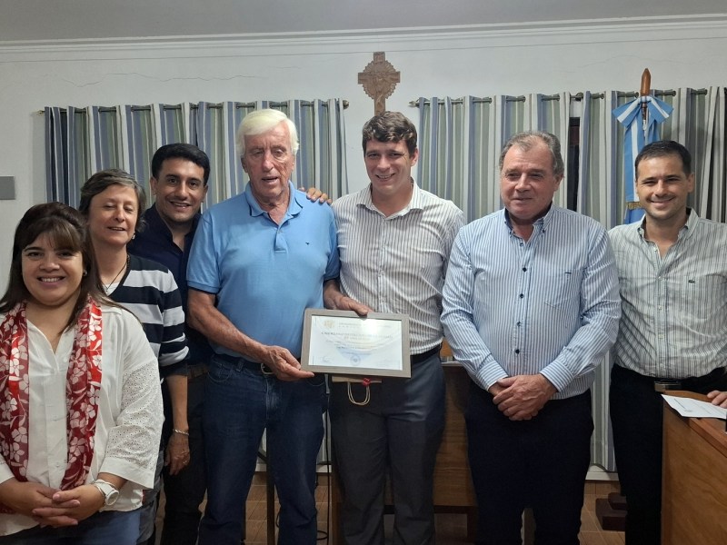 Una vida dedicada al arroz: reconocen la trayectoria del ingeniero Rodolfo Vicino