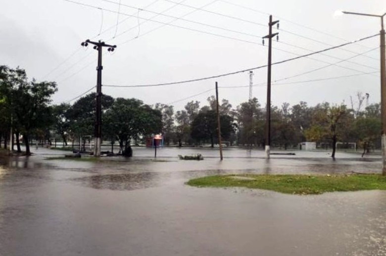 Diluvio en el noreste santafesino: llovió más de 260 milímetros