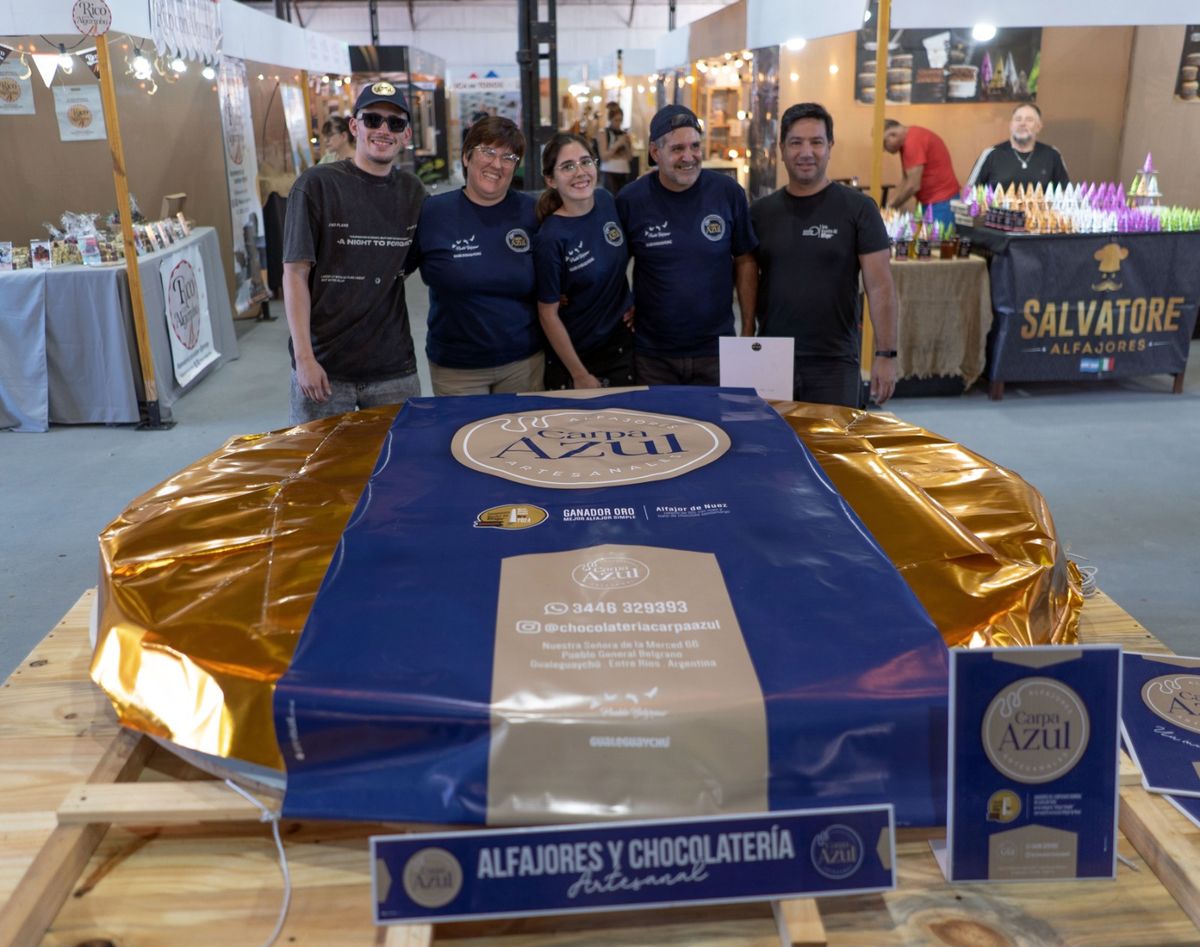 Exitosa primera jornada de la Feria Argentina del Alfajor en Gualeguaychú