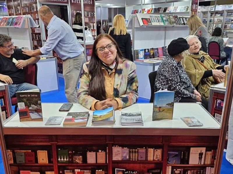 Escritora concordiense dejó su huella Buenos Aires