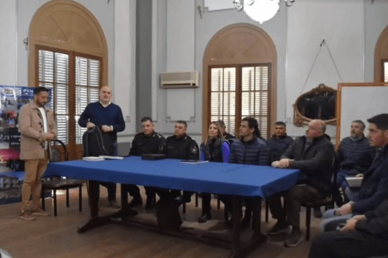 Se realizó una reunión clave por la seguridad en el departamento Castellanos
