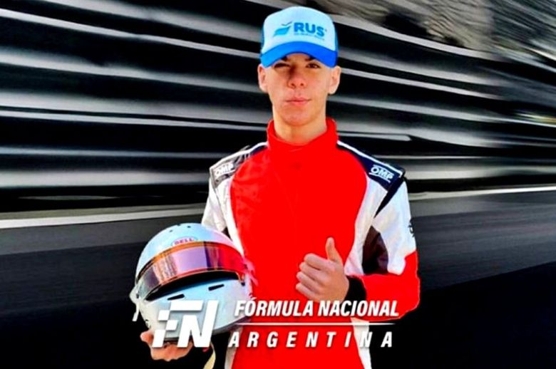 Piloto concordiense de 15 años hará su debut en la Fórmula Nacional Argentina