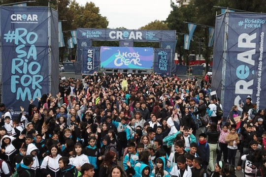 Juegos CReAR 2025: Fan Fest con deportes, recreación y visitas guiadas