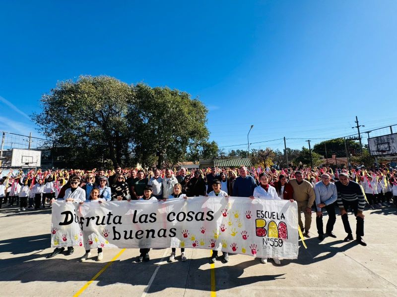 Invierten más de $ 200 millones en la construcción de cinco aulas en el departamento San Cristóbal