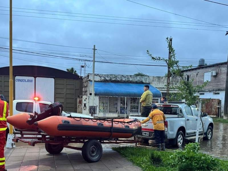 Emergencia climática: llegó el aporte del Tesoro Nacional para zonas santafesinas afectadas