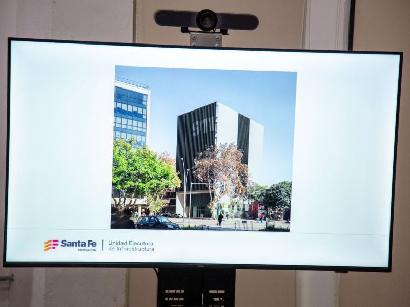 Un paso clave para la nueva sede del 911 y la Central de Información Criminal Operativa de Rosario