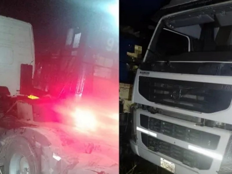 Chocaron un tren y un camión en cercanías del acceso a los puertos del sur santafesino